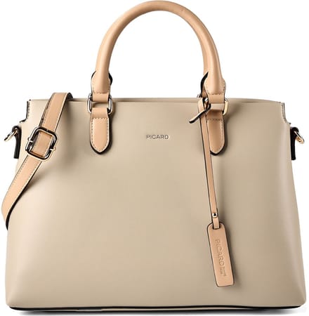 PICARD handtas schoudertas Riviera Cityshopper Mud beige