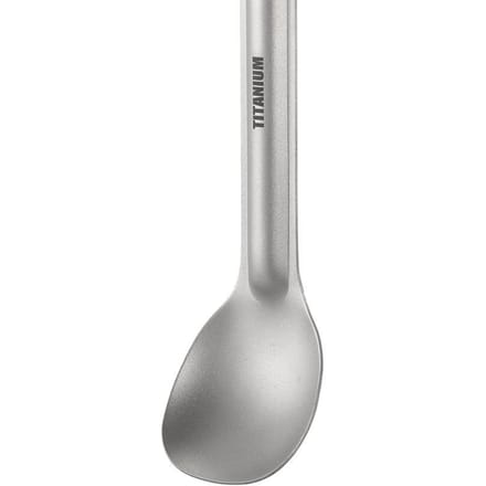 Lixada Titanium Lepel Buiten Draagbare Diner Lepel Bestek Kamperen Backpacken Picknick Ultralicht white