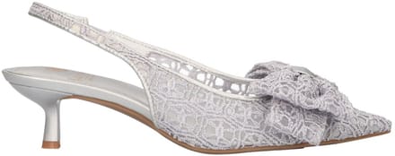 La Strada Slingback Zilver Mesh - Damesschoenen - Maat - 36