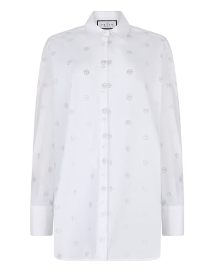 Regular Fit Shirt Monogram Crystal