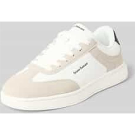 sneakers met vetersluiting en labelprintdetails model 'CDG'
