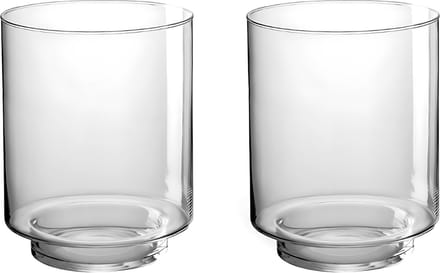 Modern Design Windlicht Glas set van 2