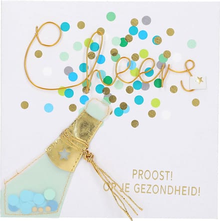 Depesche - Paper love wenskaarten - mot. 07 - Cheers