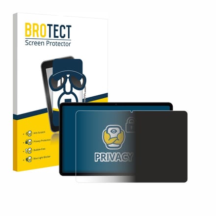 BROTECT - privacy screenprotector voor Xiaomi Poco Pad M1 - Folie Beschermfolie Blauwlichtfilter