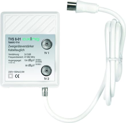 Axing TVS00801 Antenneverdeler 2-voudig
