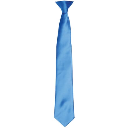 Premier Satijnen stropdas voor volwassenen (Saffierblauw)