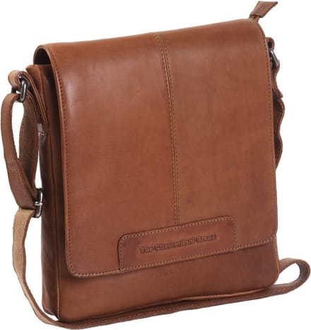 The Chesterfield Brand Schoudertas Bodin Flapoverbag Cognac Bruine