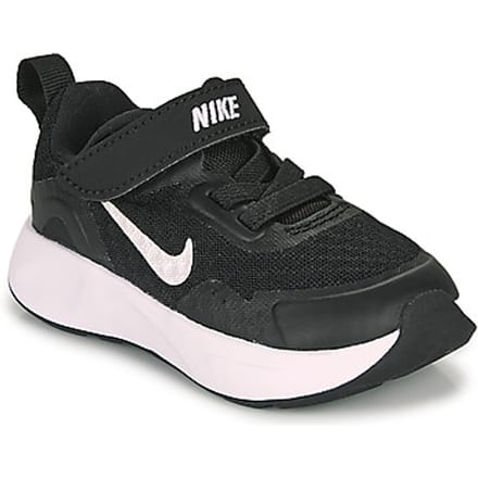 Nike WearAllDay Jongens Sneakers - Black/White - Maat 17