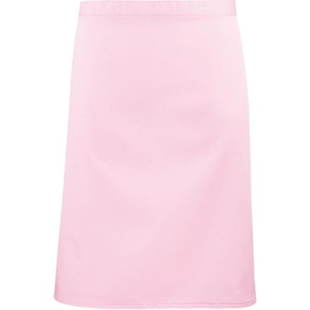 Premier Unisex Volwassenencollectie Halflang Taille Schort (Roze)