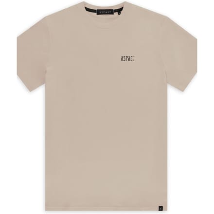 Aspact Unisex Zain Tee Sand Größe: S | Hemden Outlet | Unisex | Braun