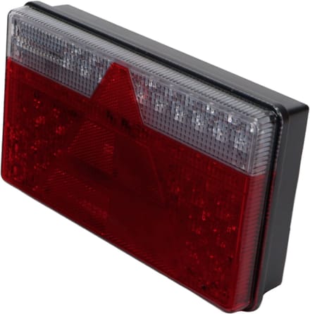 Achterlicht - Aspock MultiLED 2 - rechts - 240x140x54 mm - volledig LED - 8-polige connector - 50 cm kabel