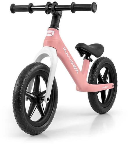 Milly Mally Ranger Flash loopfiets 12 inch roze - Kinderloopfiets