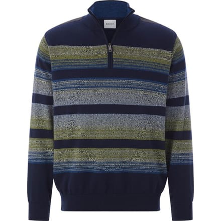 Babista herren Trui - 52/54 - donkerblauw - Plus Size