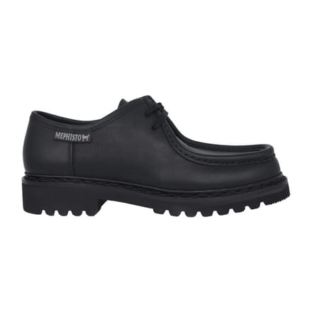 Mephisto Peppo - heren veterschoen - Zwart - maat 40 (EU) 6.5 (UK)