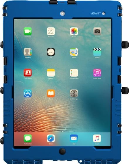 Andres aiShell 10 heavy-duty case iPad 10.2 - Blauw