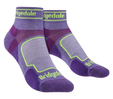 Bridgedale - Dames Hardloop Ultralichte Sport Lage Sokken - Paars