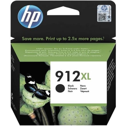 HP 3YL84AE nr. 912XL inktcartridge zwart hoge capaciteit (origineel)