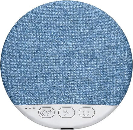 Kussenluidspreker - Slaap audio - Rustige nacht - Botgeleiding technologie - 96x96x11 cm - Blauw