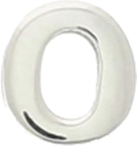 The Jewelry Collection Hanger Letter O - Zilver