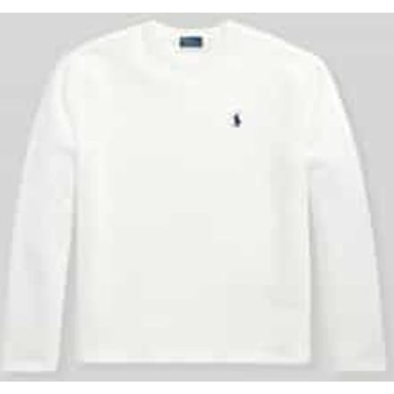 relaxed fit shirts met lange mouwen van puur katoen