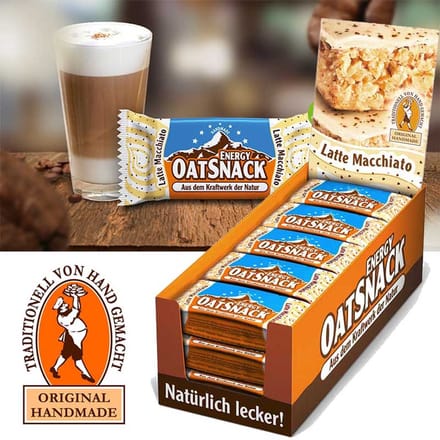 Davina - Energy OatSnack - 15 repen - 65 gr pst - Latte Macchiato