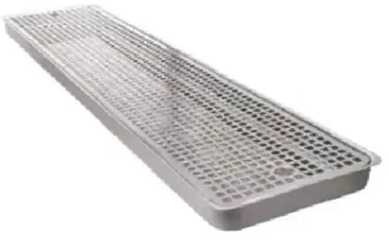 Lekbak, Druppellade - Roestvrij staal, 600х190х33 mm