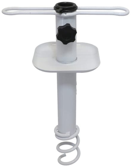 Gerimport parasolharing - metaal - 35 x 22 x 12 cm - parasolanker/boor/houder