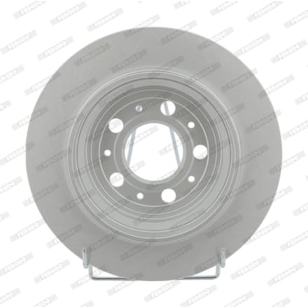 Remschijf FERODO DDF1079C achter, compleet, 2 stuk