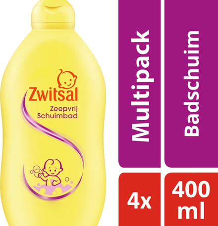 Zwitsal Schuimbad 400ML 4x