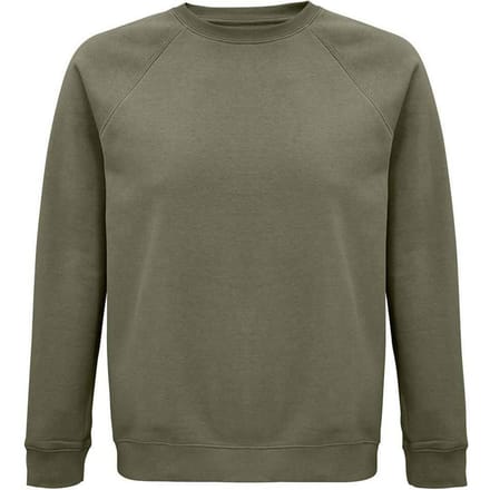 SOLS Uniseks Ruimte Sweatshirt voor volwassenen (Kaki Groen)