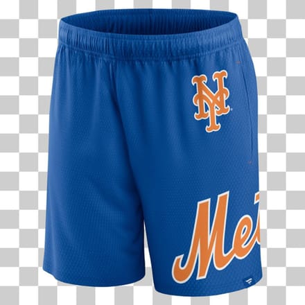 Fanatics MLB New York Mets Mesh Korte Broek Blauw