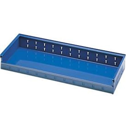 Magazijnbak, plaatstaal, b 120 x d 485 x h 980 mm