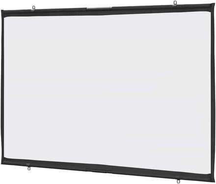 Projectiescherm Wandmontage - Projectiescherm - Thuisbioscoop Films - Matte Lichtverspreiding - 50 inch 16:9 - Mat Wit