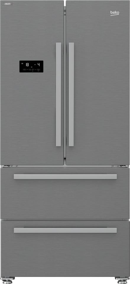 Beko GNE60531XN -  Amerikaanse koelkast - RVS