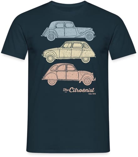 Citroën 2CV The Citroenist T-Shirt Heren