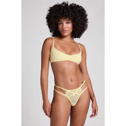 Hunkemöller String Melda Geel