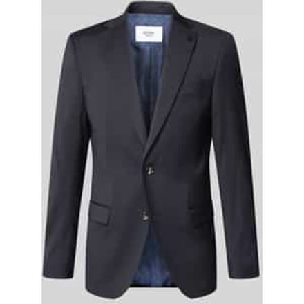 slim fit 2-knoops colbert met klepzakken model 'Move Alesso'