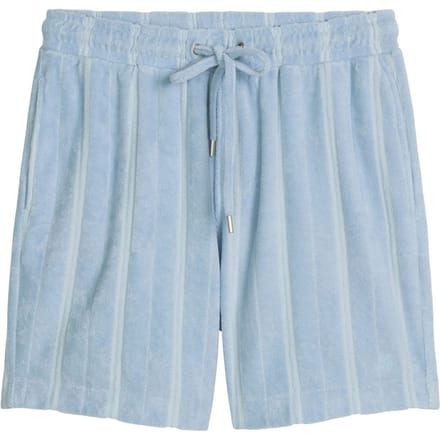 MARC O'POLO Relaxte shorts van gestreepte badstof , XL