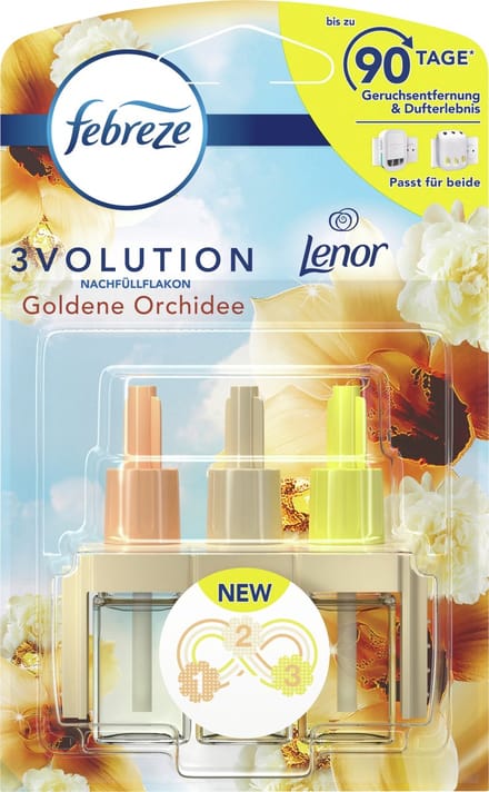 Febreze Geurstop navulling Golden Orchid, 20 ml