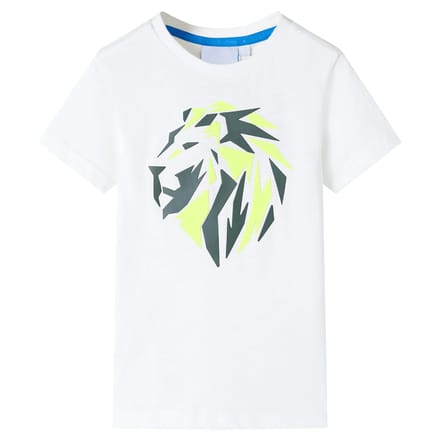 vidaXL Kindershirt 128 ecru