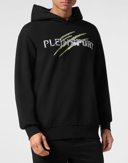 Sweatshirt Met Capuchon Chrome Scratch