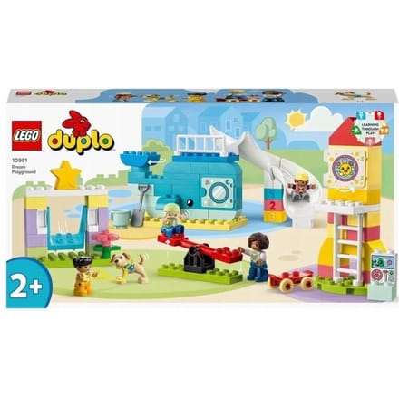 LEGO 10991 DUPLO Stad Droomspeeltuin Educatieve Speelgoed Set voor Peuters met Honden Figuur