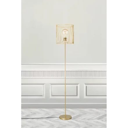 Nordlux Vloerlamp Elvis Messing Ø32cm E27