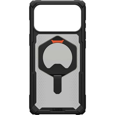 UAG Plasma XTE Backcover MagSafe voor de Apple iPhone 17 Pro - Black Pop Orange