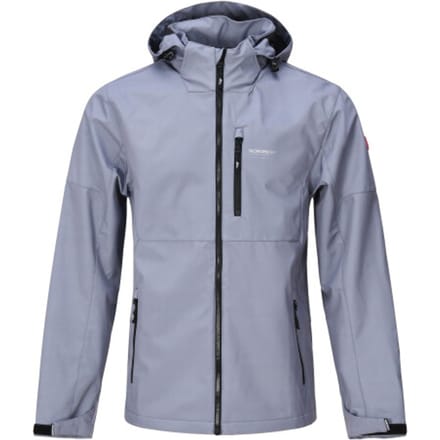 NORDBERG - dustin softshell - Softshell jack heren - Grijs