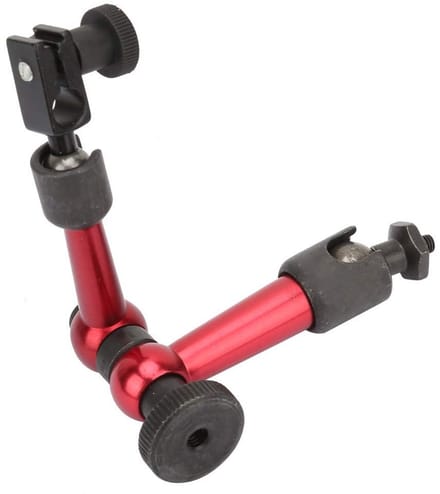 Verstelbare Universele Timer Stand voor Digitale Draaimeter met Magnetische Voetsteun en Precisie Meetfunctie