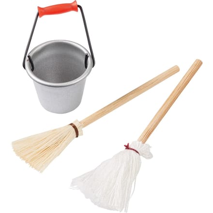 Miniatuur schoonmaak set