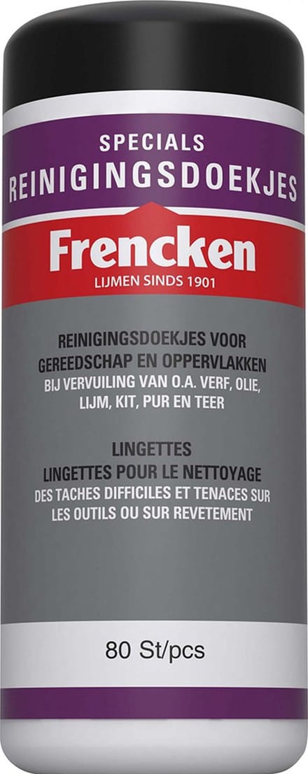 Frencken Reinigingsdoekjes bus van 80 doekjes