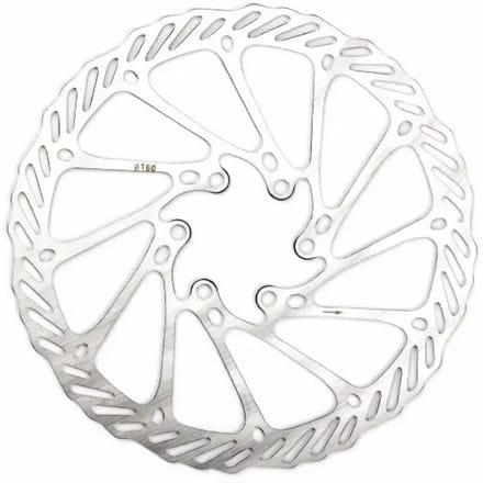 Fiets Remschijf Elvedes HP18 RVS Ø180mm met 6 remschijfboutjes