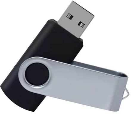 Metalen USB Flash Drive 2.0 – Waterdichte Pendrive 64GB – Snelle Memory Stick USB Stick 64 GB – USB Geheugen, USB Stick 64GB, Data Opslag